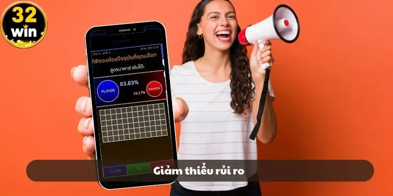 Thành viên sẽ giảm thiểu rủi ro thua cược khi dùng app