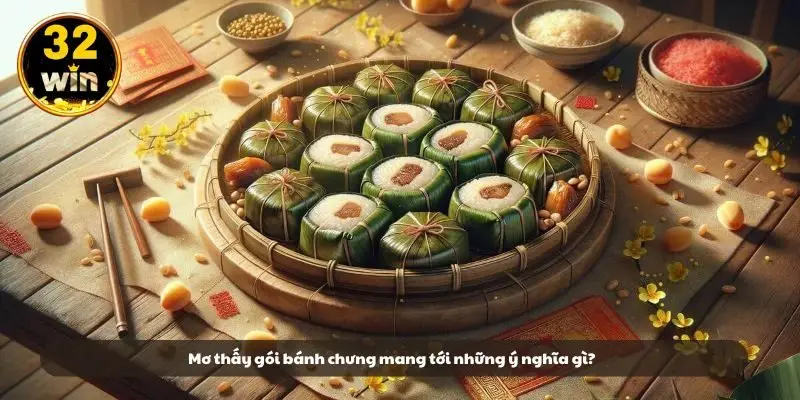 Mơ thấy gói bánh chưng mang tới những ý nghĩa gì?