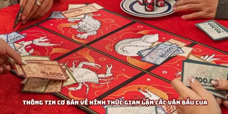 Thông tin cơ bản về hình thức gian lận các ván bầu cua Thông tin cơ bản về hình thức gian lận các ván bầu cua