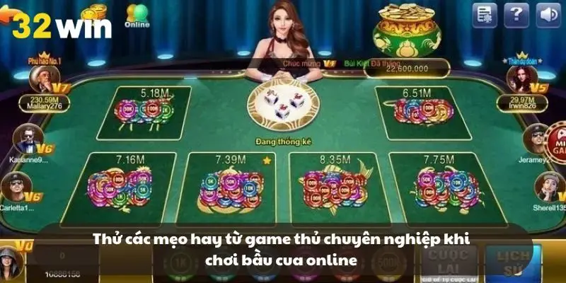 Thử các mẹo hay từ game thủ chuyên nghiệp khi chơi bầu cua online